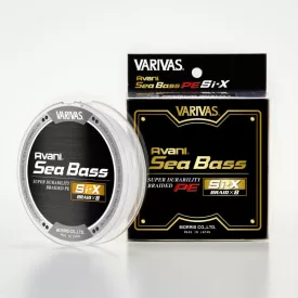   VARIVAS AVANI SEA BASS SI-X PE X8 150m #1.5 30lbs Premium White