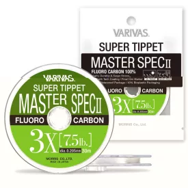   VARIVAS SUPER TIPPET MASTER SPEC ll FLUORO 2X 30m 0.235mm 10.1lb