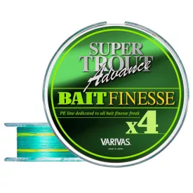   VARIVAS SUPER TROUT ADVANCE BAIT FINESSE PE X4 100m #0.5 0.117mm 9.0lb Green Fluo