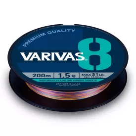   VARIVAS PE 8 MARKING EDITION 150m #0.6 0.128mm 13lb Vivid 5 Color