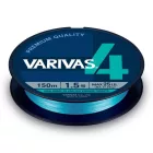 VARIVAS PE 4 BLUE EDITION 150m #0.8 0.148mm 15lb Water Blue