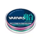 VARIVAS FUNE PE X8 200m #3.0 0.285mm 21kg Multicolor High Visibility