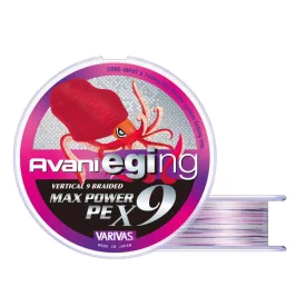   VARIVAS AVANI EGING MAX POWER PE X9 150m #0.6 14lbs White Marking