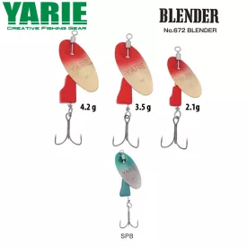 KÖRFORGÓ YARIE 672 BLENDER 4.2gr SP8 Green Grade