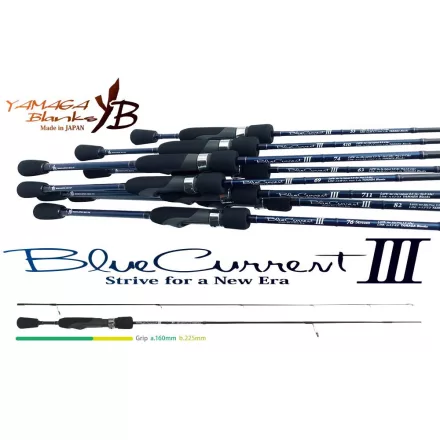 Pergető bot Yamaga Blanks BLUE CURRENT III 510 1.775m 0.3-4.5gr