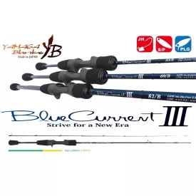   Casting perget bot Yamaga Blanks BLUE CURRENT III 53/B BAITCAST 1.61m 0.5-4.5gr