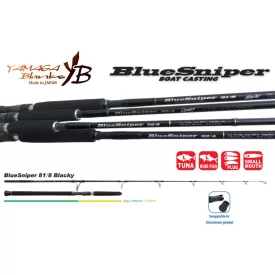   Pergető bot Yamaga Blanks BLUE SNIPER 81/8 BLACKY TUNA 2.48m 45-120gr