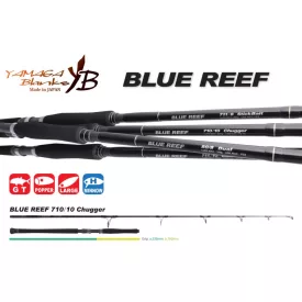   Pergető bot Yamaga Blanks BLUE REEF GT 710/10 CHUGGER 2.415m Max 220gr