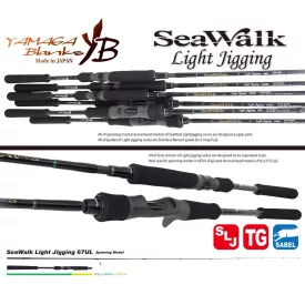   Pergető bot Yamaga Blanks SEAWALK LIGHT JIGGING 67UL 2.015m 25gr