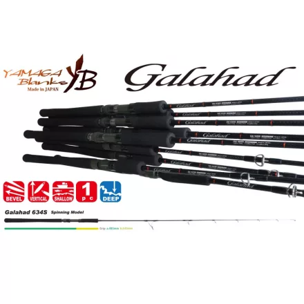 Pergető bot Yamaga Blanks GALAHAD 634S 1.915m Jig Max 220gr