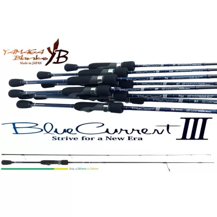Pergető bot Yamaga Blanks BLUE CURRENT III 69 2.07m 0.3-7gr