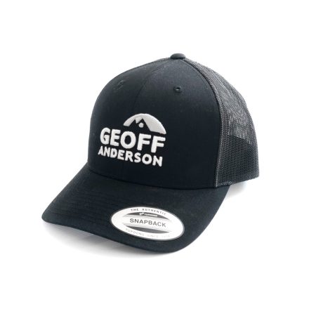 Geoff Anderson Snapback Black - sapka