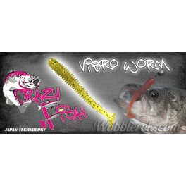 Crazy Fish Vibro Worm FLOATING