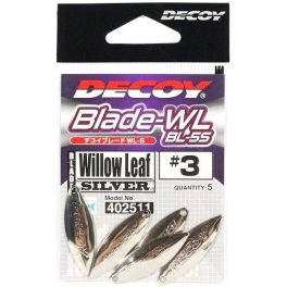 Decoy BL-5S Blade WL - Willow Leaf Silver - villantó penge