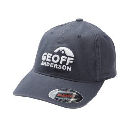 Geoff Anderson Flexfit Washed Kék sapka